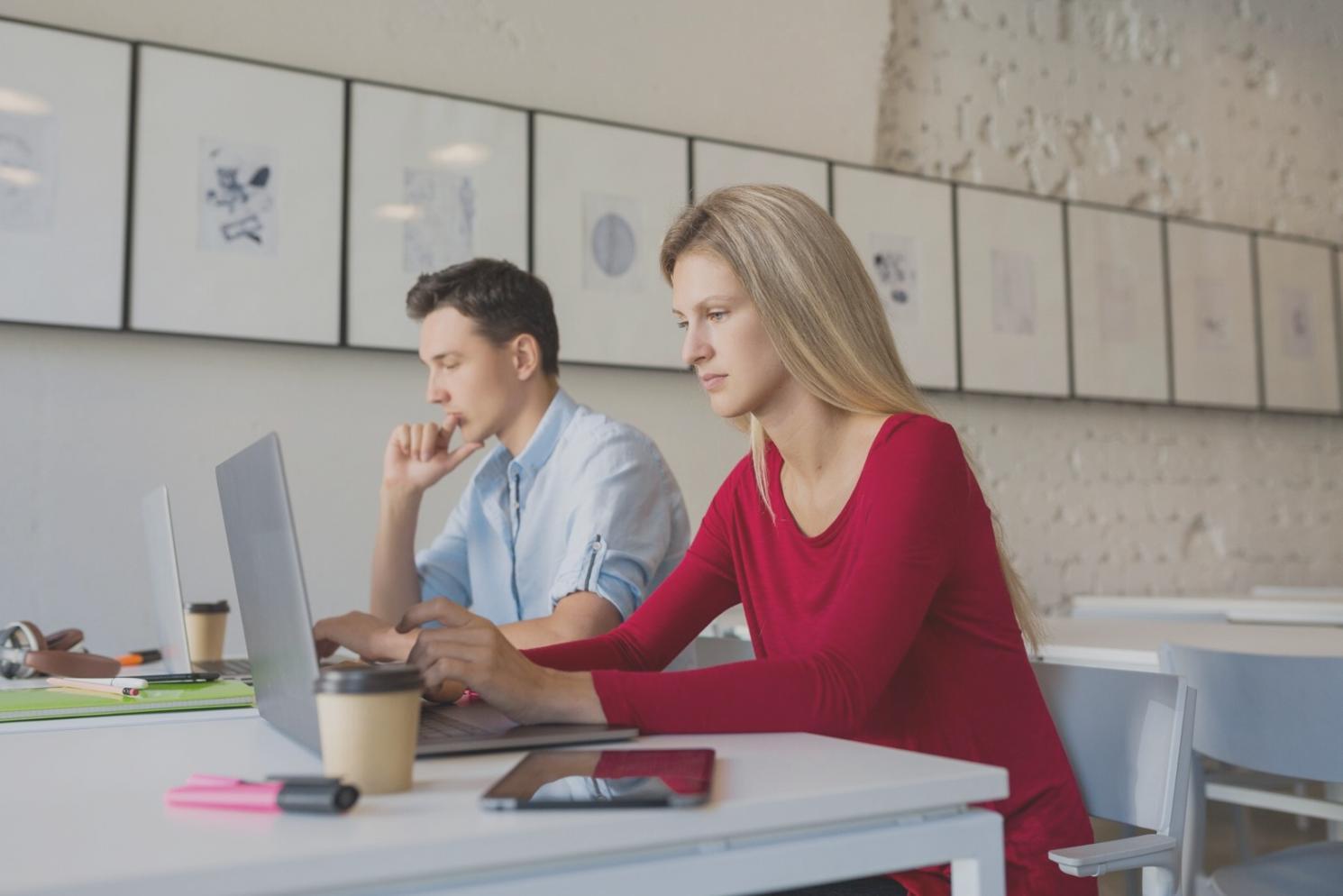Investment workshop session showing collaborative analysis and evaluation discussion